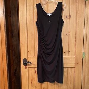 NWT GIBSON *LATIMER BLACK SLEEVELESS DRESS Sz XL
